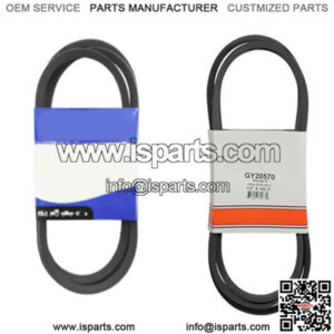 Deck & Drive Belt Combo Fits John Deere L105 L107 L108 L110 L111 L118 L130