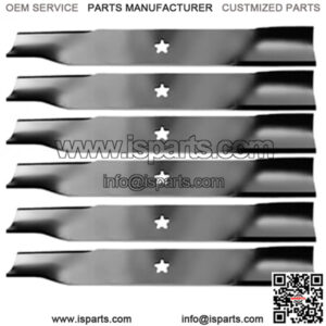 6 Pack Oregon 95-085 Mower Blade Fits Husqvarna 510417801 539112079 52 EZ Mowers