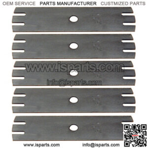 Set of 5,40-316 Edger Blade fit Troy-Bilt Fits MTD 781-0080, 24604C, 24604S +