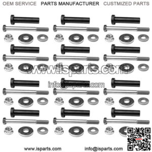 Deck Wheel Hardware Kit 12ct Fits Exmark 103-3168 103-4051 1-603602 603602 10007