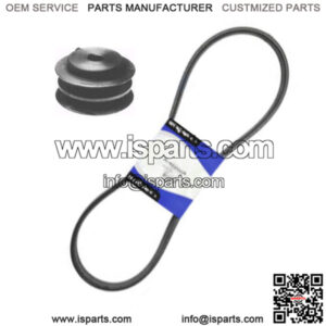 48202 48202A 48199 Cast Iron Double Drive Pulley & Belt for Scag Lawn Mower