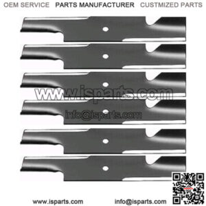 A48110 Set of (6) Notched Fits Hi-Lift Blades Fits Scag Models: STC SW SWZ
