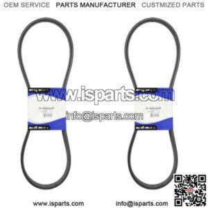 (2) Wheel Drive Belt for Scag 36" 48" 52" 61" Walk Behind Mower 48202A 48202