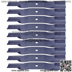 9 Heavy Duty Mower Blades k561734330 Fits Kubota 54" Lawn Tractor Decks 23ZG