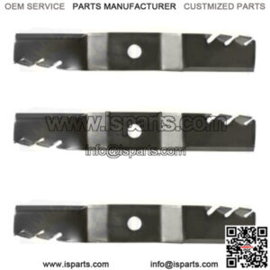 (LOT of 3) Mulching Blades for Murray 92117E701 46" Cut Heavy Duty