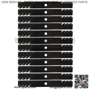 Twelve (12) 96-749 Blades 60" Fits Exmark Lazer Z 103-6393 103-6398 116-5174
