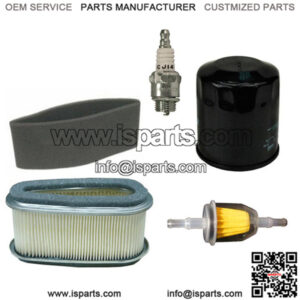 Tune Up Serivce Kit Air Fuel Oil Filters Fits Kawasaki FC420V 14 HP Engine