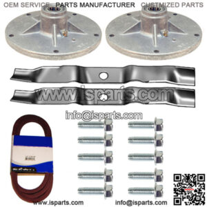 42" Deck Kit fits Murray Spindle 2925 Belt 37x88 Blades 6476 Bolts 9469