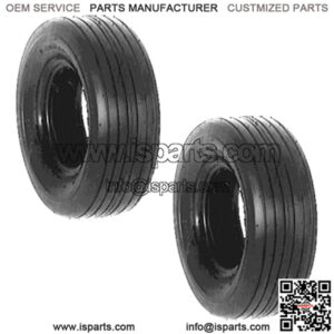 (2) Two 15x6.00-6 Deestone D837 Rib Tubeless TiresDS7216