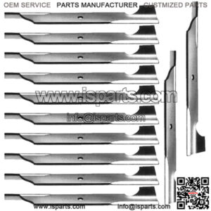 12 Rotary 2172 Heavy Duty Blades Fits Bobcat 48" Cut Replaces 32061A