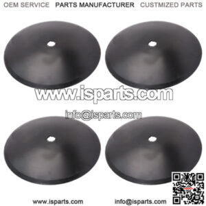 4 Pack Disc Harrow Blade 18" Plain Fits 1" x 1 1/8" Axle Fits Many Brands