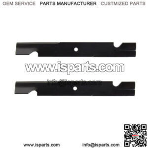 (2) Replacement Blades 20-1/2" X 5/8" - High Lift fits Multiple Makes & Models