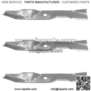 SET OF THREE Replacement Lawnmower Blades Fits Exmark Repl 103-6393 255-295