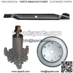 SPINDLE ASSEMBLY w/PULLEY BLADE Fits Husqvarna Ayp Craftsman 532130794 130794