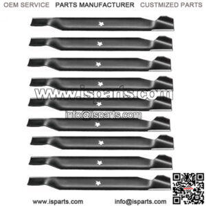 9Pk. High Lift Blades for 42" Fits AYP 138971 FitsCraftsman YS4500 127843 340