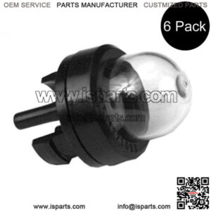 6 PACK PRIMER BULBS SMALL Fits Homelite Echo Fits StihlFits Walbro 188-12
