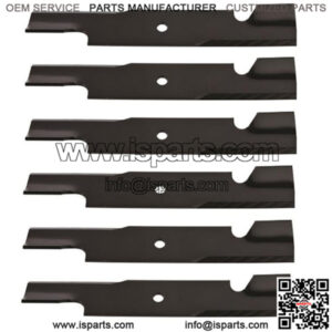 6 Blades for 48" Fits Exmark, Turf Tracer, Metro, 403060, 103-2527, 323515