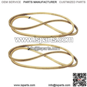 2 Belts for Poulan for Roper for Craftsman Fits Husqvarna 584453101