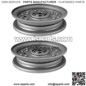 (2) Mower Deck Idler Pulley Fits Bad Boy ZT CZT Lightning Pup Outlaw 033-6001-00