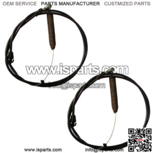 (2) DECK ENGAGEMENT CLUTCH CABLES for Ariens Gravely 21546635 21547599 Tractors