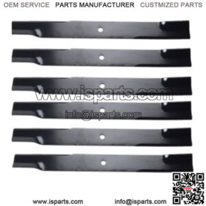 6 USA XHT BLADES FOR 72 SCAG 48112 48113 481709 482002 BAD BOY 038-7220-00"