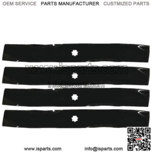 (4) Pack of Blades M112991 Fits John Deere 38" Cut Mowers GT225 GT235 GT235E