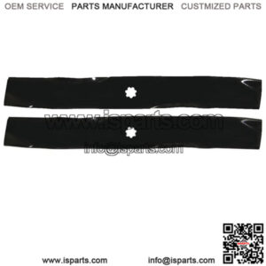 Set of (2) Mulching Blades Fits John Deere Lawn Mowers w/ 38" Cut AM137324