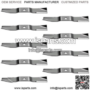 9 Repl HD XHT Blades Fits Kubota 70000-25004 76529-34330 70000-00605 76529343330