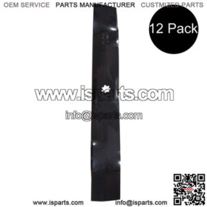 12-Pack GX22151 GY20850 Mulching Blades for 42" Fits John Deere EZTrak Z225 Z335