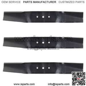 3 Pack of Blades for MTD 942-0171B, 742-0171B, 742-0171, 3356, 335-653, 98-037