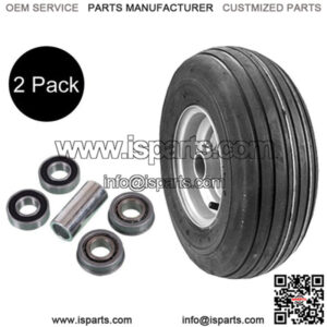 2 pk Wheel Assembly w/ Bearings fits Dixie Chopper 1999-Later 10202 97166 10205