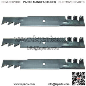 3 48" Mulch Blades fits Bad Boy 038-5000-00 038-5350-00 038-5250-0050