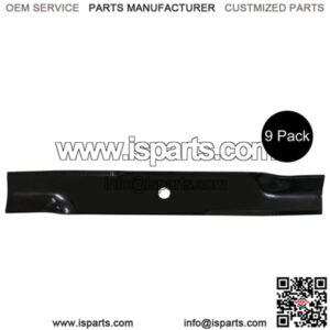 9 pk Lawn Mower Blades 52" Cut Deck for Ariens Gravely Fits John Deere Fits Exma