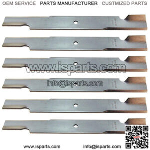 (6)  Heavy Duty 21" X 5/8" Lawn Mower Blades fits Bad Boy Zero-Turn Models