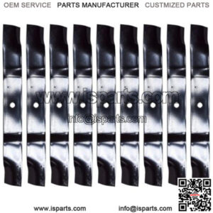 9pk High Lift 93-011 Blades Fits Bobcat 61" 226ES Fastcut FR691V Preditor Pr