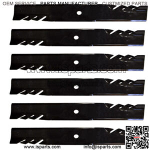 6PK Blades 52" Deck Fits Exmark 48108 482462 481707