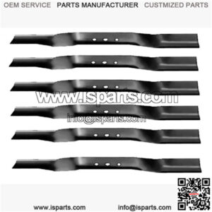 6 Pack Mower Blades Fits Exmark 108-3762-03P 108-3762-S Fits Toro 108-0954-03