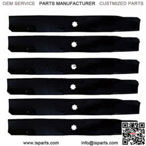 6PK Replacement Blades Fits John Deere 42" GX22151 GY20850