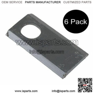 Mower Blades 6 Pack Fits Krone 240 241 281 Disc Mower
