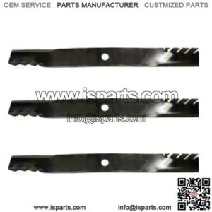 3 Mower Blades Fits John Deere 72" 1400 1500 Front Mount