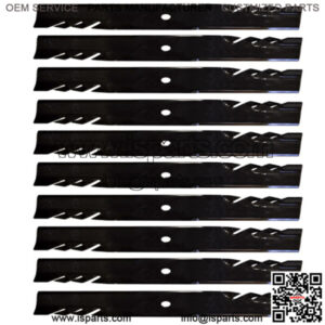 10PK 52" Mulching Lawn Mower Blades Fits Bobcat 2722543-02 32022A WM132022