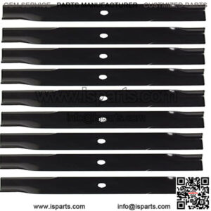 9 Mower Blades Fits Scag 48" Decks 16-1/2" X 5/8" 482877 3404 15094