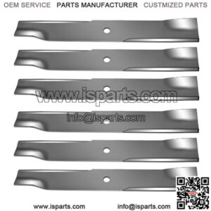 (6) Lawn Mower 54 Deck Blade Fastrak X XR7 Raptor SD Super Z" For Hustler