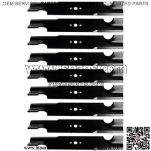 Set of 9 Blade Fits Bad Boy/Fits Exmark 48" Cut Machines