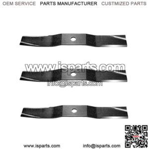 3 HD Blades Fits Kubota K5351-34342 K535134342 54" Deck RCK54-22BX RCK54-75B