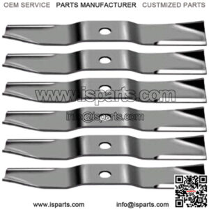 6PK Lawn Mower Blades Fits Kubota 70000-00605 70000-25004 K5613-34340 76529-3433