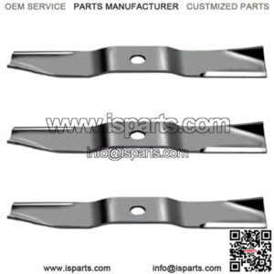 Set of 3 Mower Blades Fits Kubota 54" 76529-34330 70000-25004 RC54-F19 RC54-FZ21
