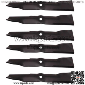 6 Pk Blades Fits John Deere Mulcher M113518 6221 91-384 330-393 50-4390