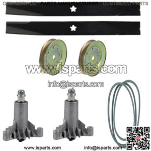 38" Deck Rebuild Kit Fits Sears/Craftsman Fits Husqvarna Spindles Blades Pulleys