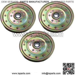 3 Idler Pulleys Fits Exmark Replaces 1-633109 116-4667 1164667 633109 539102610